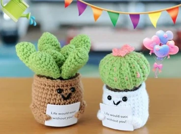 Tes-crocheted Potted Nroj Tsuag: Ib Txoj Kev Zoo Tshaj Plaws ntawm Lub Neej